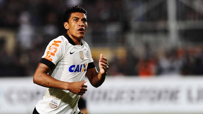 Paulinho, Corinthians x Boca Juniors (Foto: Marcos Ribolli)