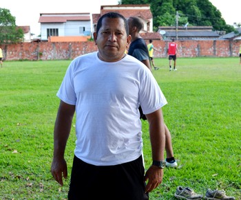 Renato Machado, o Lobinho, presidente do Vasco-AC (Foto: Nathacha Albuquerque)
