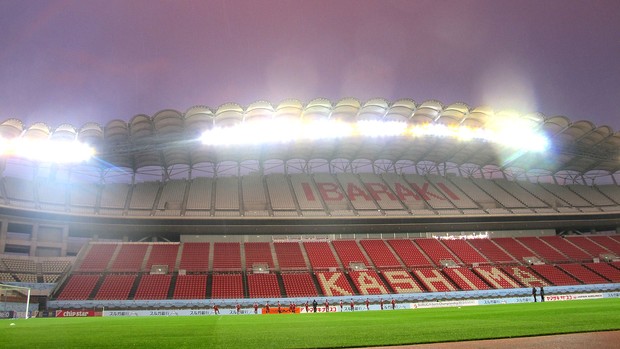 São Paulo treina no Kashima Soccer Stadium (Foto: Carlos Augusto Ferrari)
