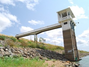 Reservatório Itans, que atende a região Seridó, está com nível de 18,2% da capacidade total (Foto: Sidney Silva)