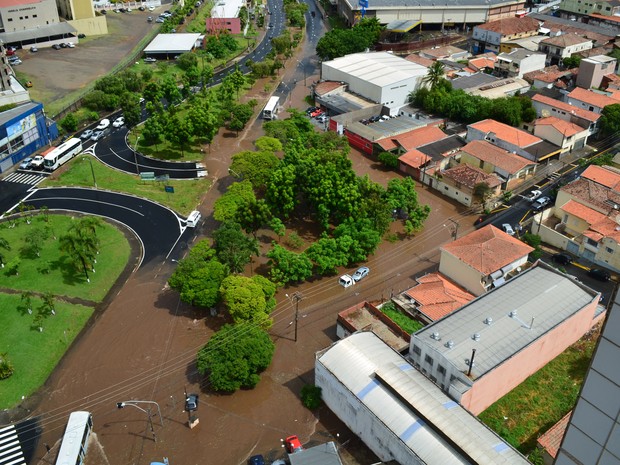 G1 Chuva De 15 Minutos Alaga Trechos De Avenidas Do Centro De