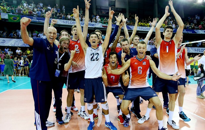 vôlei EUA campeão liga mundial (Foto: FIVB)