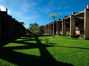 Universidade de Brasília - Brasília (DF) #Obras_Niemeyer (Foto: Marcelo Brandt/G1)