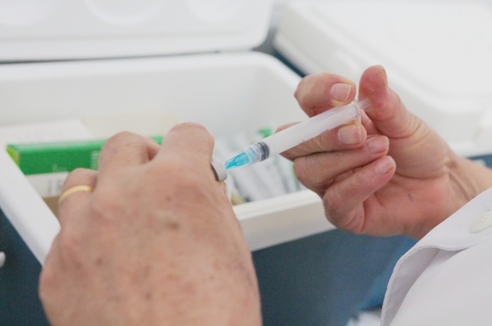 Vacinação Febre Amarela em Araxá (Foto: Prefeitura de Araxá/Divulgação)