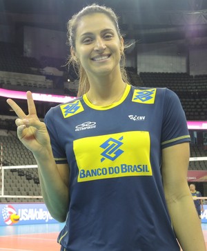 Dani Lins é a única titular das finais do último Grand Prix (Foto: David Abramvezt)