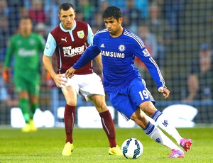 Diego Costa, Burnley e Chelsea (Foto: Getty Images)