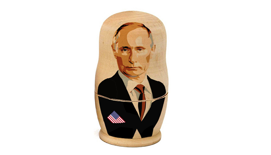 Para ter legitimidade, Putin insiste em convocar eleições, mesmo com resultado previsível (Foto: Montagem Época)