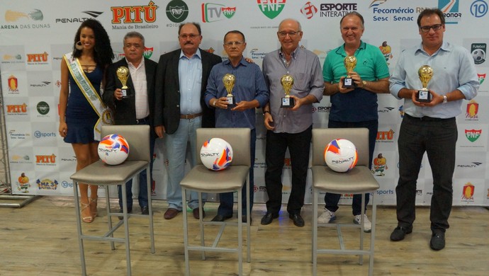 RN - FNF Lançamento Plano Comercial Campeonato Potiguar 2016 (Foto: Jocaff Souza/GloboEsporte.com)