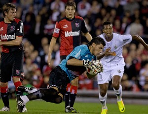 Nahuel Guzman, Newell's Old Boys x Atlético-MG (Foto: AP)