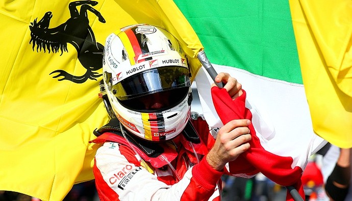 Sebastian Vettel Ferrari GP da Malásia (Foto: Getty Images)