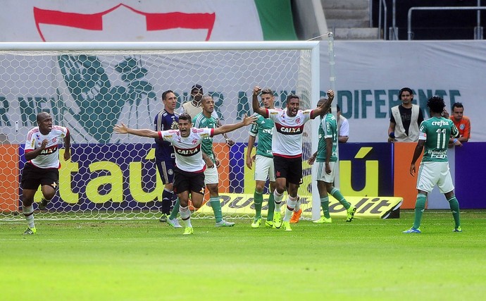 Ederson, Palmeiras x Flamengo (Foto: Marcos Ribolli)