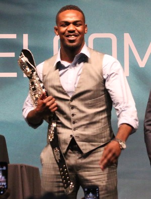 jon jones coletiva ufc (Foto: Evelyn Rodrigues)