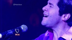 Daniel canta no Mais Você (Foto: TV Globo)