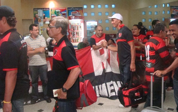 Embarque Flamengo-PI (Foto: Wenner Tito)