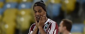 Ronaldinho Gaúcho não é 
mais jogador do Fluminense (André Durão / Globoresporte.com )