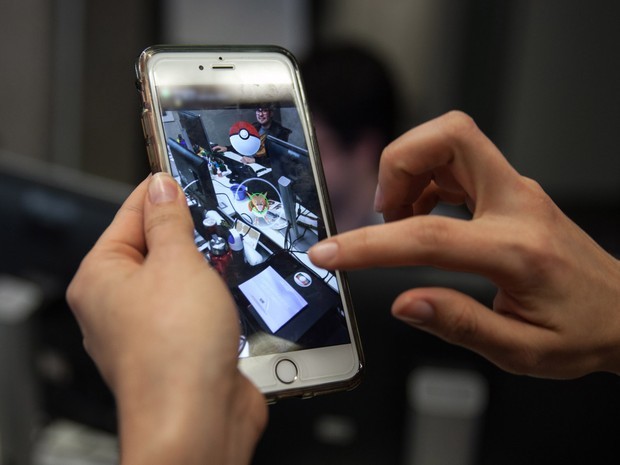 Pokémon Go é lançado no Brasil (Foto: Marcelo Brandt/G1)