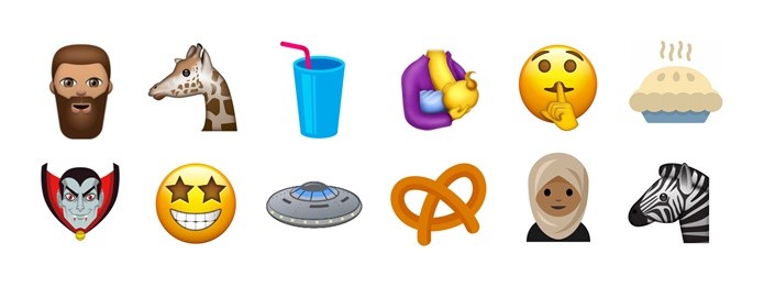 Vampiro, milkshake e emoji de shhh podem entrar na lista de emoticons do Unicode 10