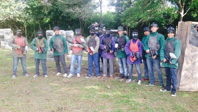 Malacos E Comando De Elite Marcam Presenca Em Estadual De Paintball Globoesporte Com