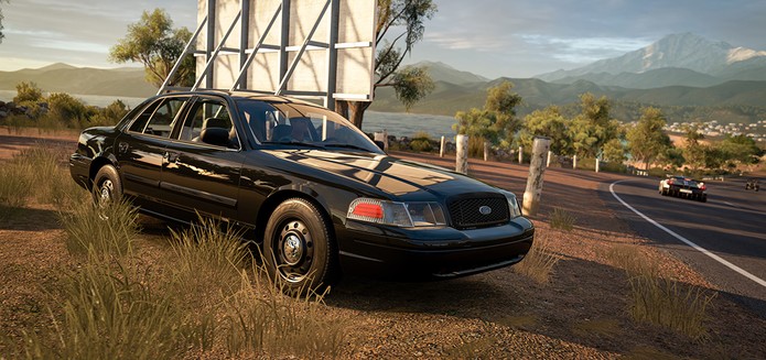 Primeiro pacote de carros de Forza Horizon 3 traz o icônico Ford Crown Victoria (Foto: Divulgação/Microsoft) (Foto: (Foto: Divulgação/Microsoft)) Primeiro pacote de carros de Forza Horizon 3 traz o icônico Ford Crown Victoria (Foto: Divulgação/Microsoft) (Foto: (Foto: Divulgação/Microsoft))