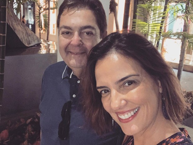Luciana Cardoso e Faustão (Foto: Reprodução/Instagram) Luciana Cardoso e Faustão (Foto: Reprodução/Instagram)
