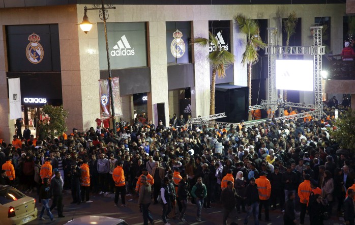 Evento loja Real Madrid Marrakesh
