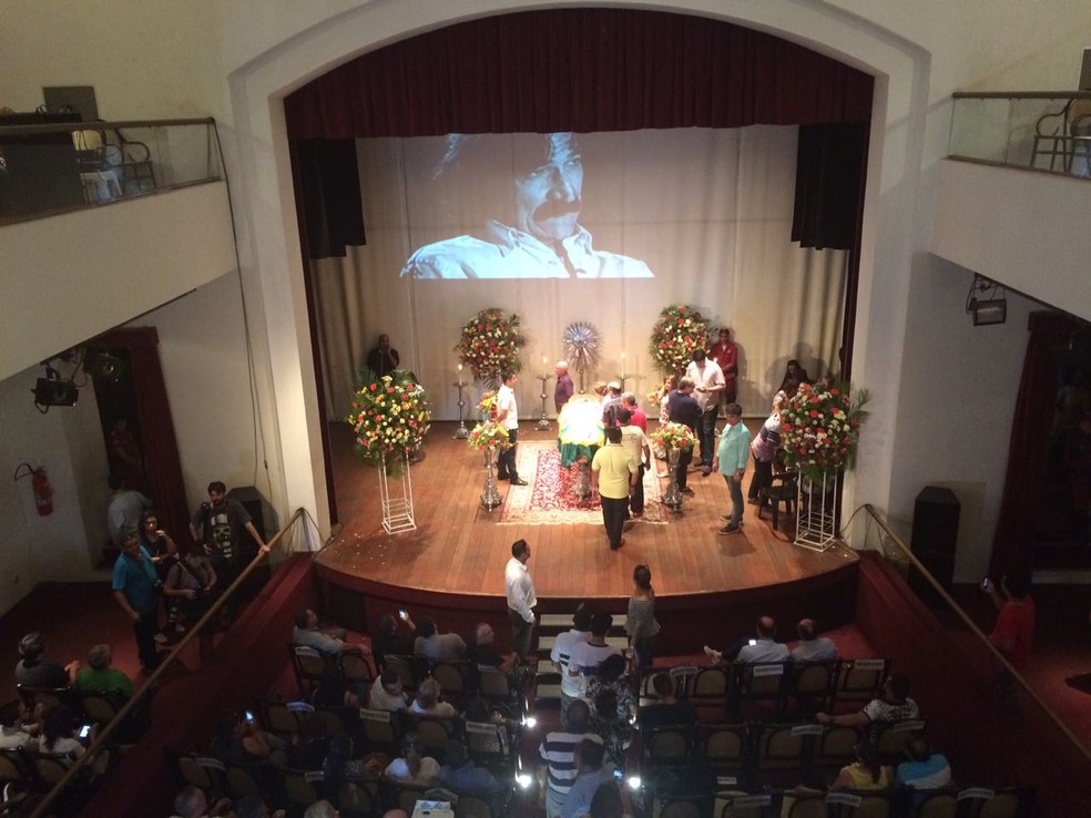 Cantor Belchior é velado em Sobral (Foto: Secult/Divulgação)