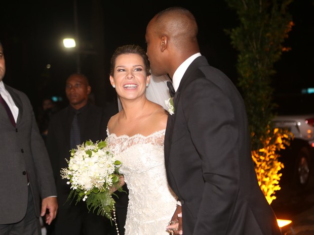 Casamento de Fernanda Souza e Thiaguinho (Foto: Iwi Onodera / Ego)