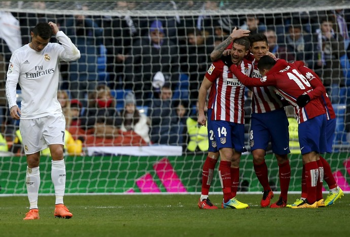 Cristiano Ronaldo Real Madrid AtlÃƒÂ©tico de Madrid (Foto: Reuters)