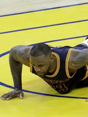 Cleveland Cavaliers x Golden State Warriors, LeBron James (Foto: Getty Images)