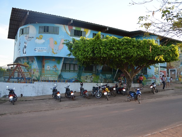 Segundo município, prédio onde funciona creche funciona em comodato (Foto: Secretaria de Educação/ Divugação )