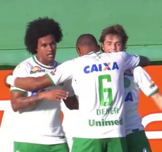 Hyoran Chapecoense Botafogo (Foto: Reprodução) Hyoran Chapecoense Botafogo (Foto: Reprodução)