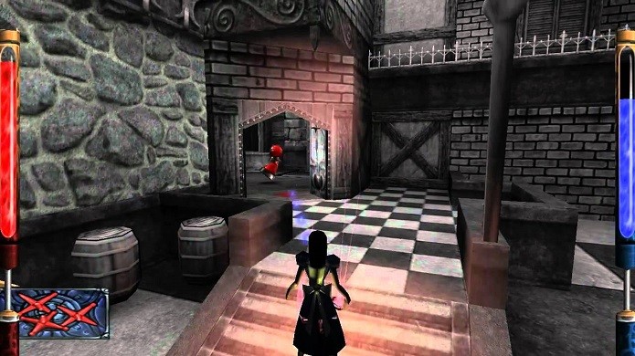 American McGees Alice resgata a famosa personagem do clássico infantil em um universo macabro (Foto: Divulgação)