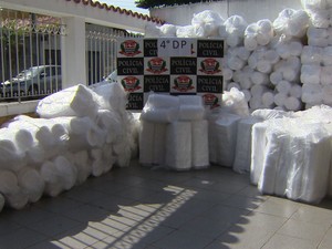 carga embalagens (Foto: Divulgação/Polícia Civil)