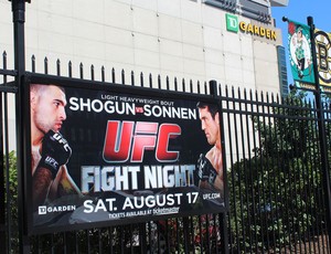 MMA - treino aberto UFC boston (Foto: Evelyn Rodrigues)