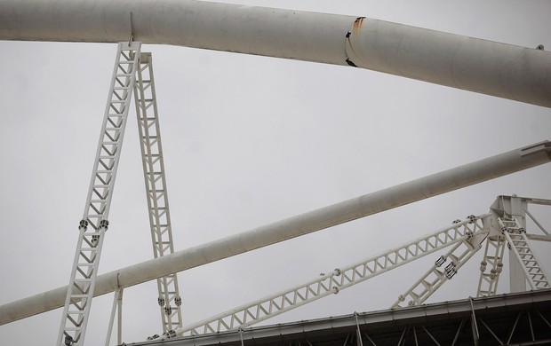 Estádio Engenhão problemas na estrutura (Foto: Agência Reuters)