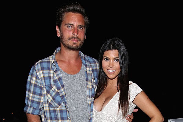 Scott Disick e Kourtney Kardashian (Foto: Getty Images)