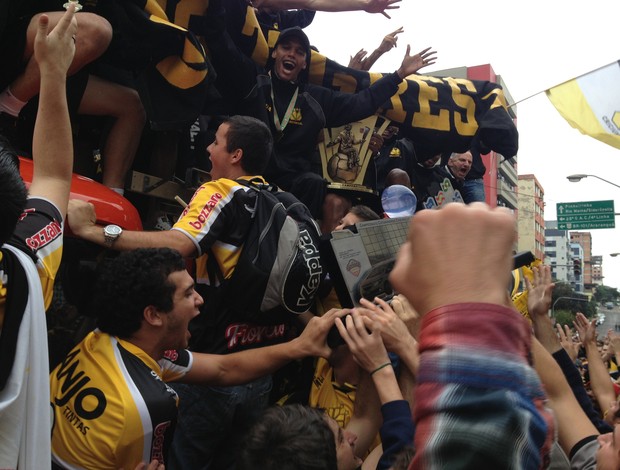 Na Rua E No Estádio, Torcedores Saúdam Criciúma Campeão De SC ...