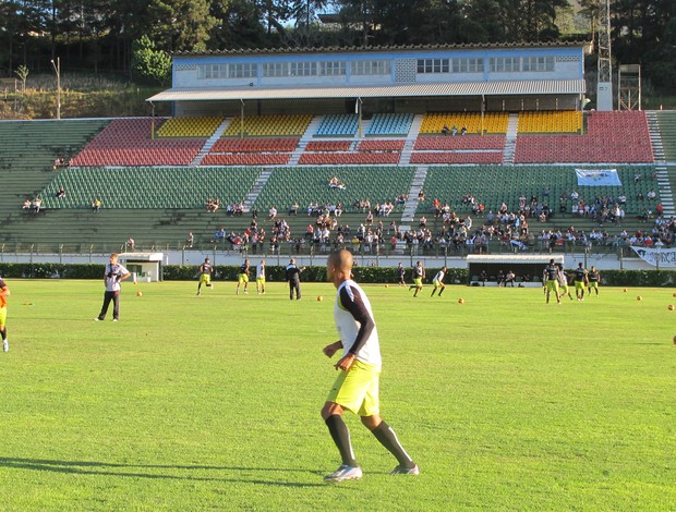 Treino Vasco Juiz de Fora (Foto: Gustavo Rotstein)