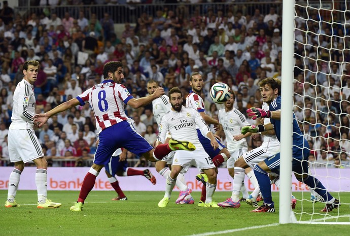 Gol atlético de madrid - Real Madrid x Atlético de Madrid (Foto: AFP)