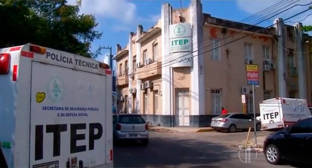 Sede do Itep do Rio Grande do Norte, em Natal (Foto: Reprodução/Inter TV Cabugi)