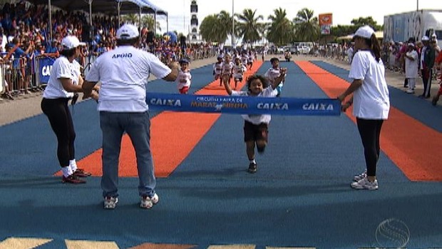 Maratoninha; Atletismo; Sergipe (Foto: Reprodução/TV Sergipe)