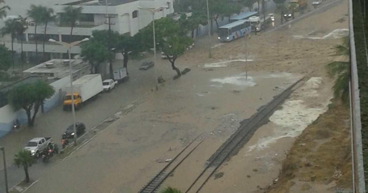 Chuva chegou a 148 milímetros em Fortaleza, segundo Funceme - Globo.com