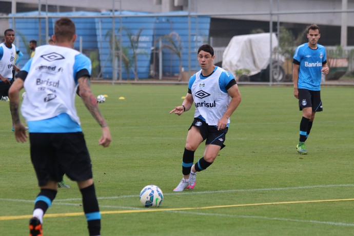 Giuliano Luan Grêmio  (Foto: Eduardo Moura/GloboEsporte.com)