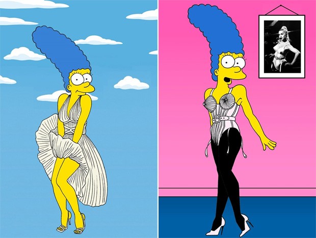 Moda: Marge Simpson, ícone da moda! 