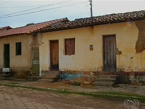 As construções de Natividade são todas do século XVIII (Foto: Reprodução/TV Anhanguera)