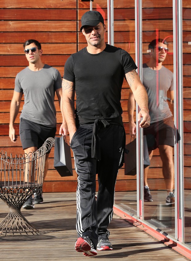 Ricky Martin e Jwan Yosef (Foto: Akm GSI / AKM Gsi Brasil)