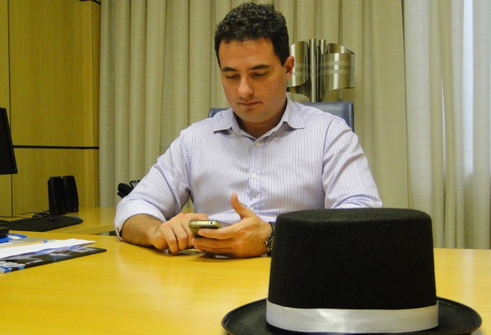 Alexandre Mattos, o diretor de futebol do Cruzeiro (Foto: Maurício Paulucci / Globoesporte.com)