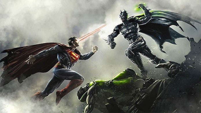 Batman e Superman são inimigos em Injustice: Gods Among Us (Foto: Divulgação/WB Games)