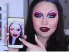 Snapchat: jovem se transforma em filtro do app só com maquiagem