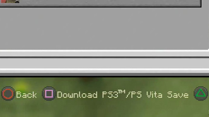 Passo 7: Basta pressionar Quadrado para fazer download do seu mundo no PlayStation 4 (Foto: Reprodução: YouTube)
